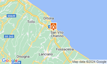 Mapa San Vito Chietino Apartamento 105816