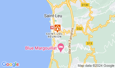 Mapa Saint Leu Casa rural 112251