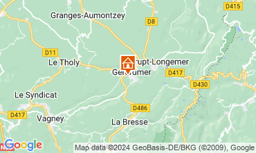 Mapa Grardmer Chalet 124517