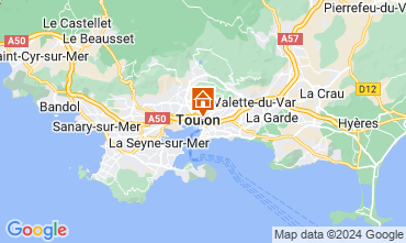 Mapa Toulon Estudio 92574