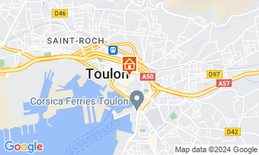 Mapa Toulon Estudio 92574