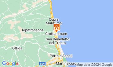 Mapa Grottammare Apartamento 126945