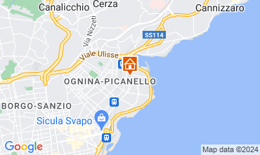 Mapa Catania Apartamento 31264