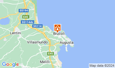 Mapa Brucoli Villa 127222