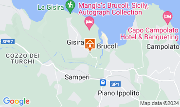 Mapa Brucoli Villa 127222