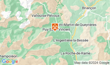 Mapa Puy Saint Vincent Apartamento 33594