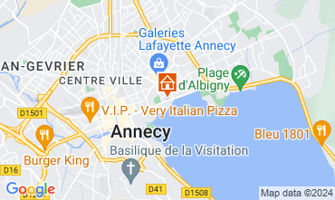 Mapa Annecy Apartamento 106034