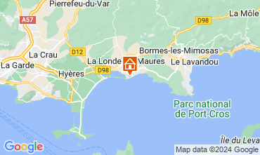 Mapa La Londe-les-Maures Apartamento 75334