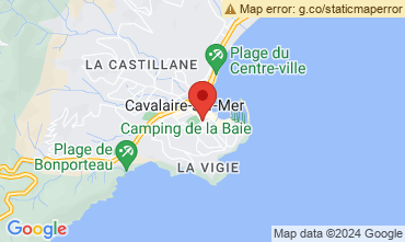 Mapa Cavalaire-sur-Mer Apartamento 82294