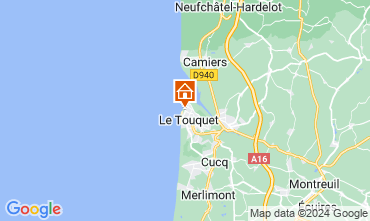 Mapa Le Touquet Estudio 104169