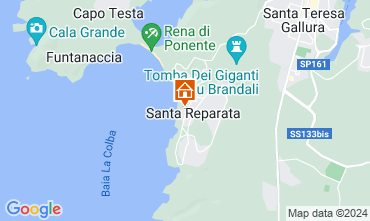 Mapa Santa Teresa di Gallura Apartamento 92849