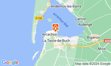 Mapa Arcachon Apartamento 124352