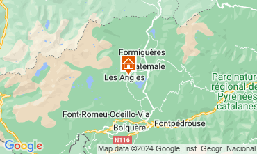 Mapa Les Angles Casa 120887