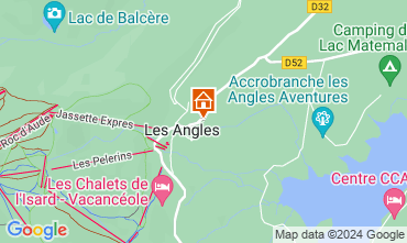 Mapa Les Angles Casa 120887