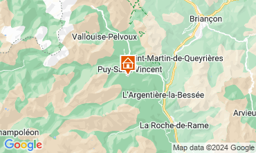 Mapa Puy Saint Vincent Apartamento 67748