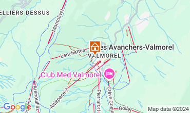 Mapa Valmorel Apartamento 111703