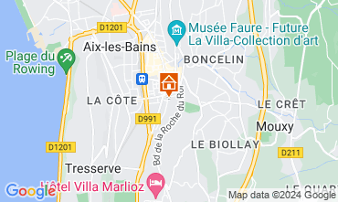 Mapa Aix Les Bains Apartamento 118605