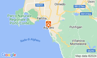 Mapa Alghero Apartamento 89476