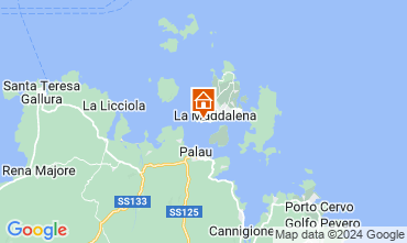 Mapa La Maddalena Apartamento 33485