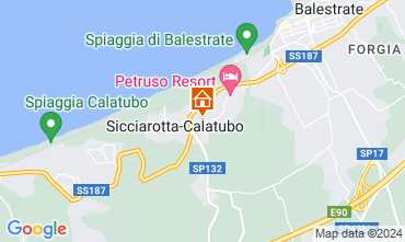 Mapa Balestrate Casa 79646