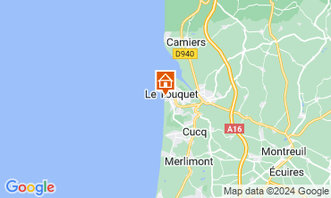 Mapa Le Touquet Apartamento 96150