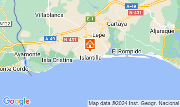 Mapa Islantilla Villa 63497