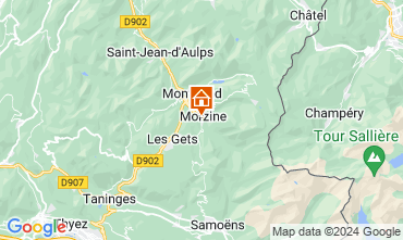 Mapa Morzine Apartamento 66830