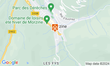 Mapa Morzine Apartamento 66830