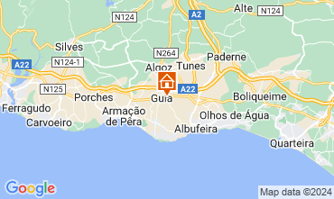 Mapa Albufeira Villa 82023