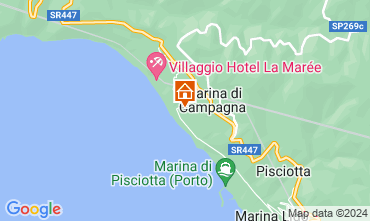 Mapa Pisciotta Villa 94605