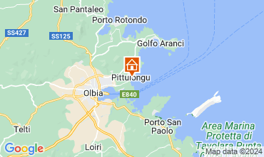 Mapa Olbia Apartamento 79683