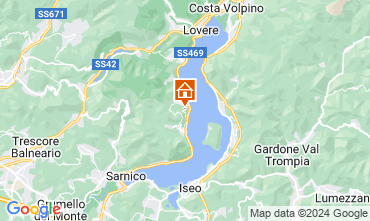 Mapa Parzanica Apartamento 90943