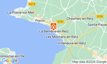 Mapa La Bernerie en Retz Casa 114527