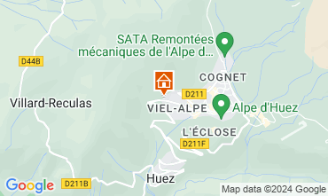 Mapa Alpe d'Huez Apartamento 27866