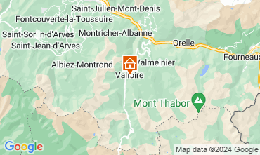 Mapa Valloire Apartamento 100351