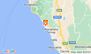 Mapa Castiglioncello Apartamento 128850