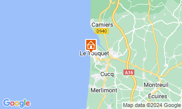 Mapa Le Touquet Apartamento 84476