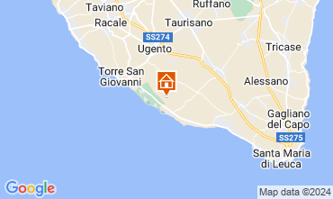 Mapa Ugento - Torre San Giovanni Villa 128898