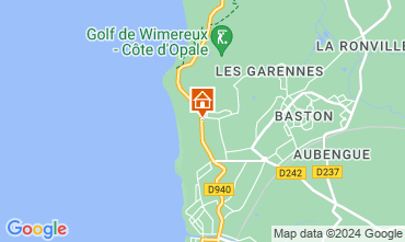 Mapa Wimereux Apartamento 8921