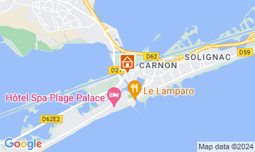 Mapa Carnon Plage Estudio 57176