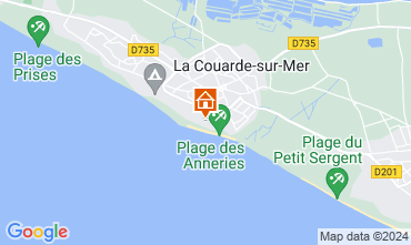 Mapa La Couarde-sur-Mer Apartamento 81402
