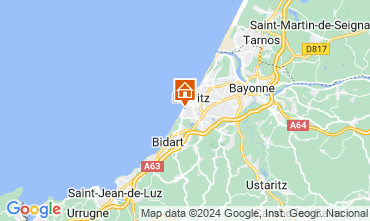 Mapa Biarritz Apartamento 112856