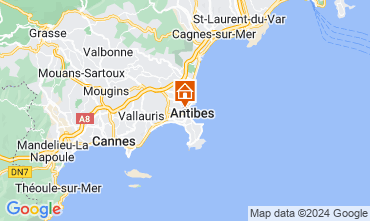 Mapa Antibes Apartamento 106323