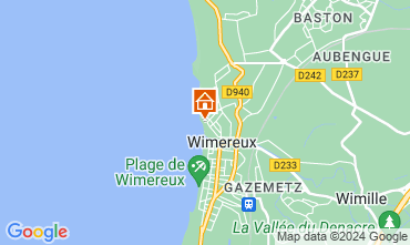 Mapa Wimereux Apartamento 66544