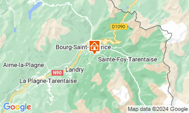 Mapa Les Arcs Apartamento 275