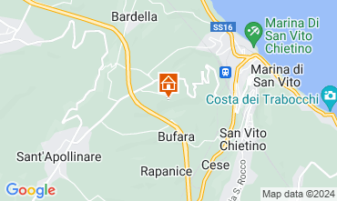 Mapa San Vito Chietino Apartamento 83371