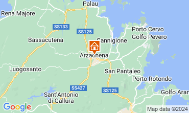 Mapa Arzachena Apartamento 118910