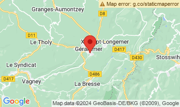 Mapa Grardmer Chalet 28297