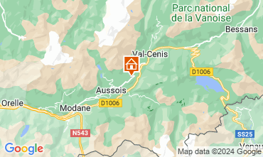 Mapa Val Cenis Apartamento 80623