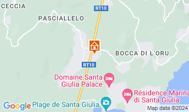 Mapa Porto Vecchio Villa 123444